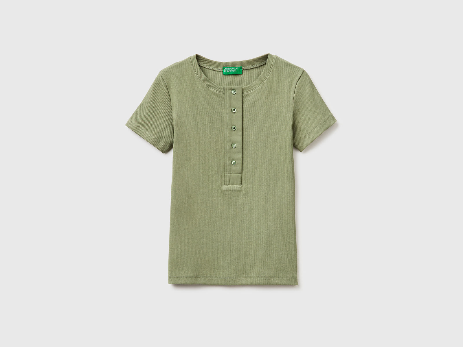 Ribbed henley T-shirt - ucb_image_FS