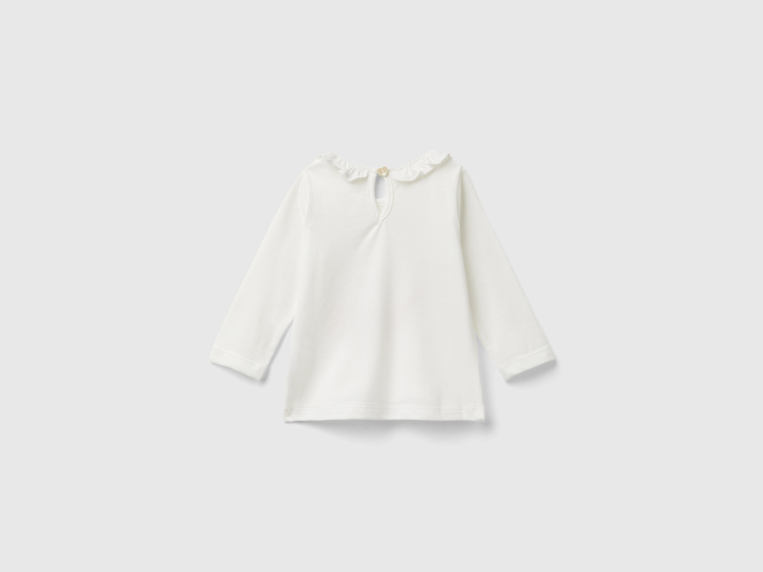 T-shirt com folhos na gola - ucb_image_BS