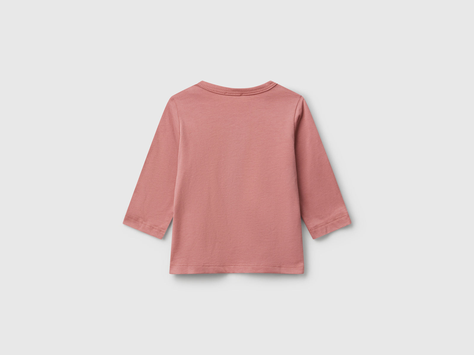 T-shirt de gola redonda em algodão - ucb_image_BS
