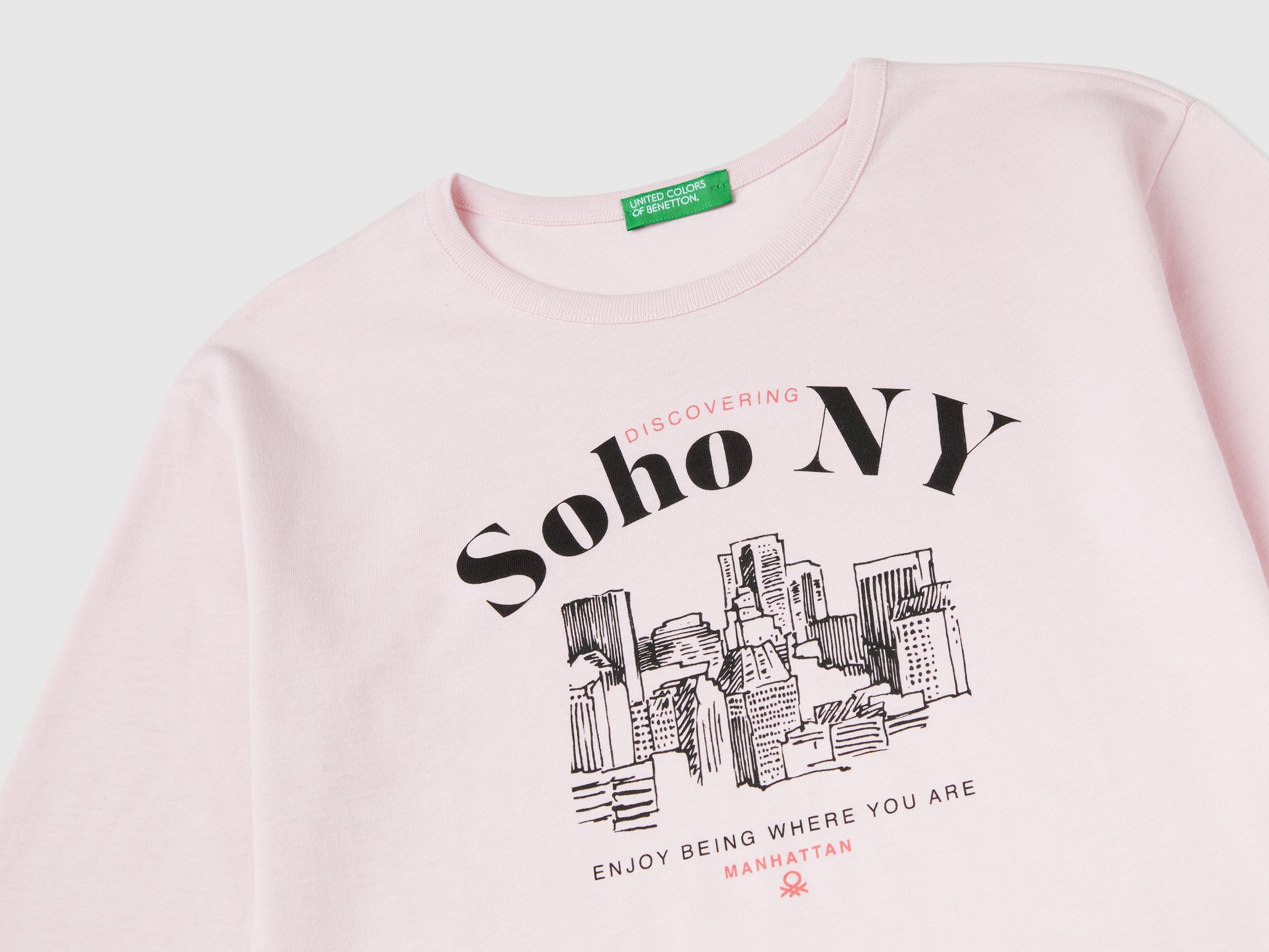 T-shirt com estampa slogan - ucb_image_DS1