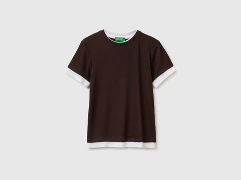 Slim fit ribbed T-shirt - ucb_image_FS