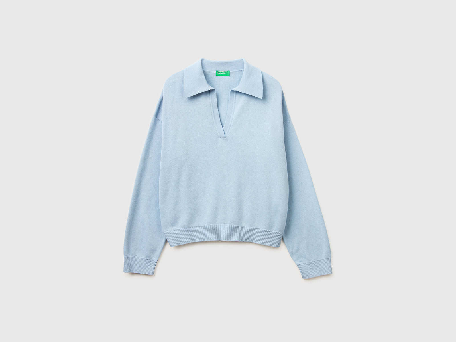 Premium cotton polo neck sweater - ucb_image_FS
