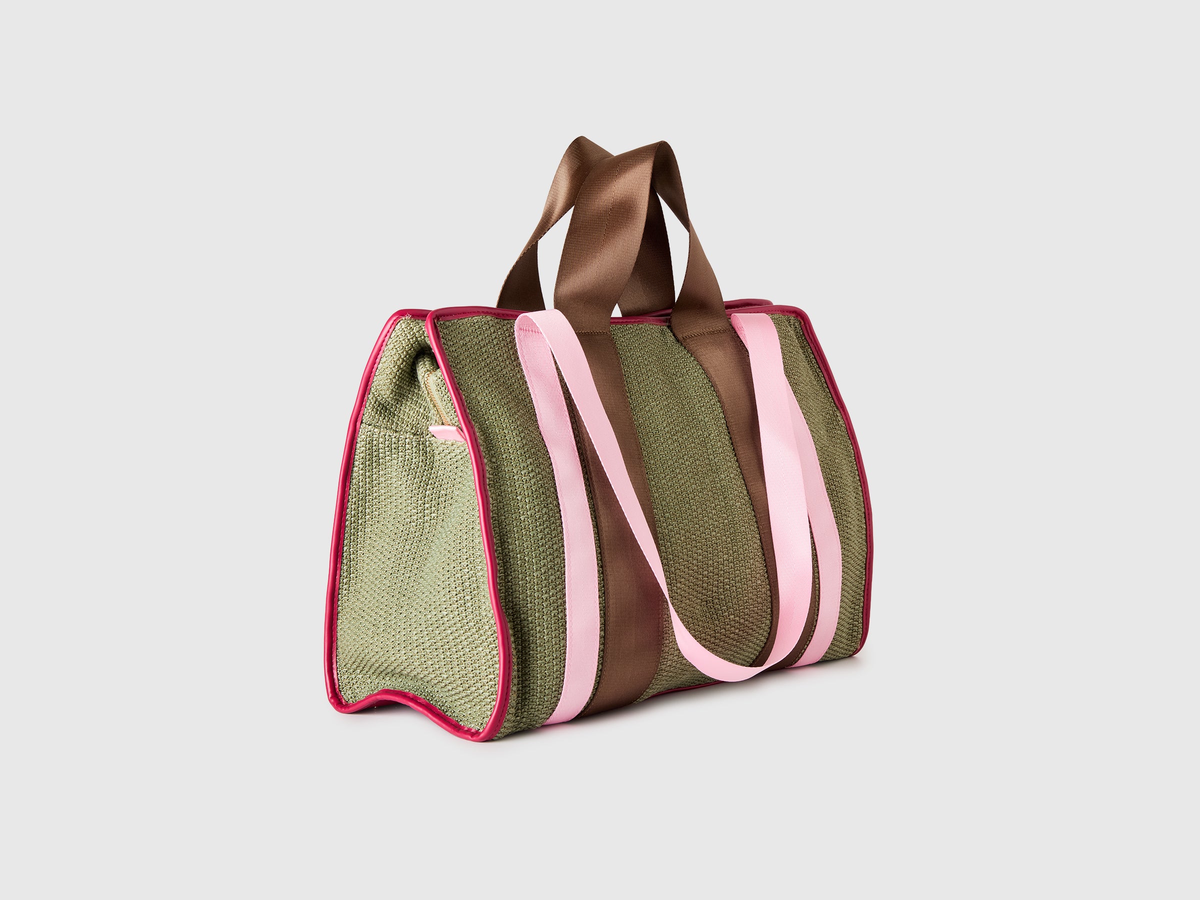 Maxi tote bag in raffia - ucb_image_BS