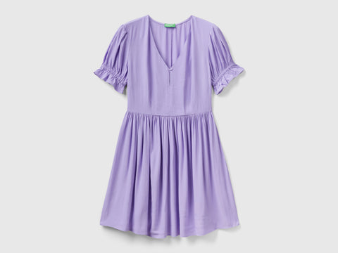 Vestido curto em viscose fluida - ucb_image_FS