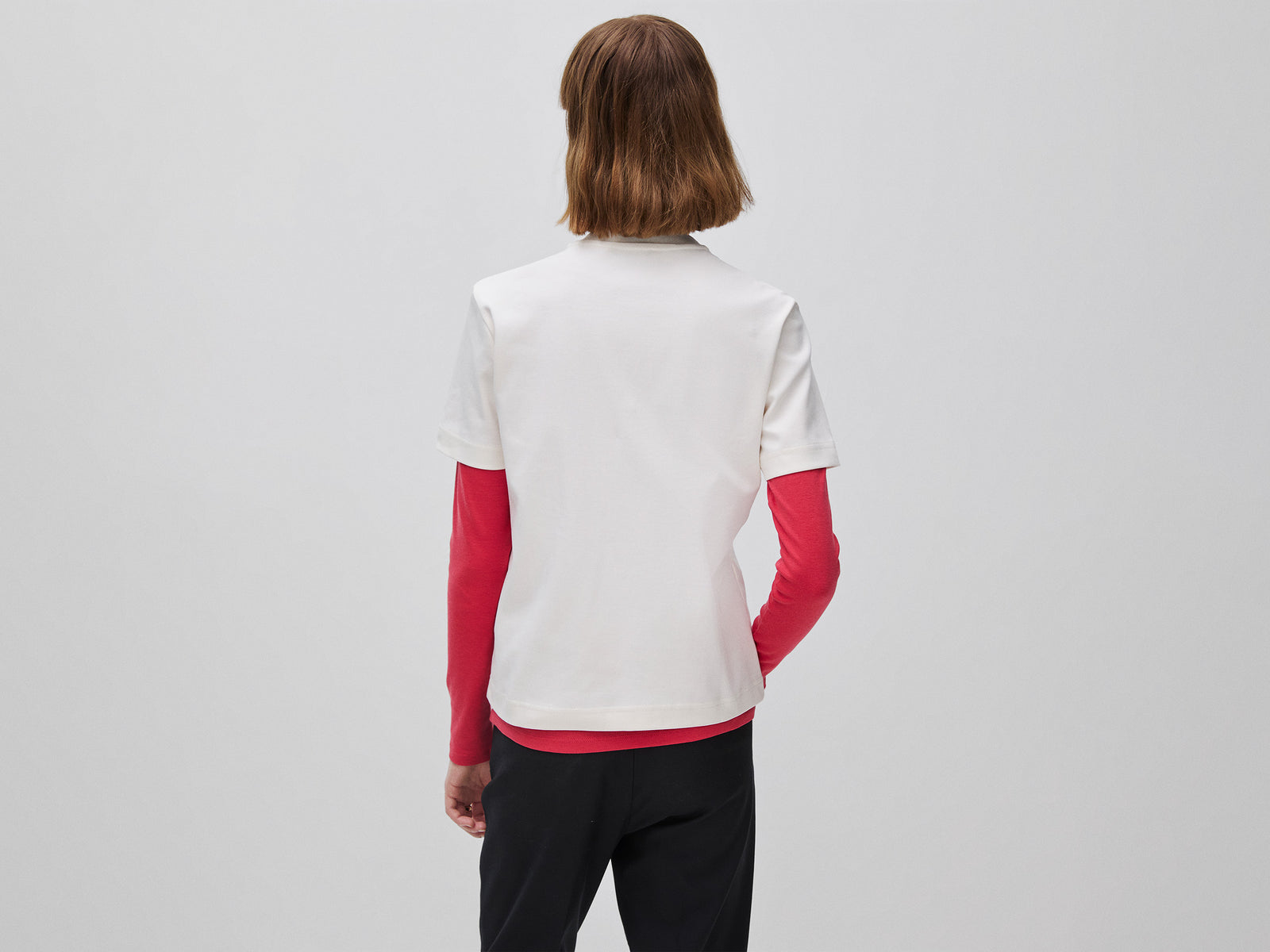T-shirt de gola redonda regular fit - ucb_image_B