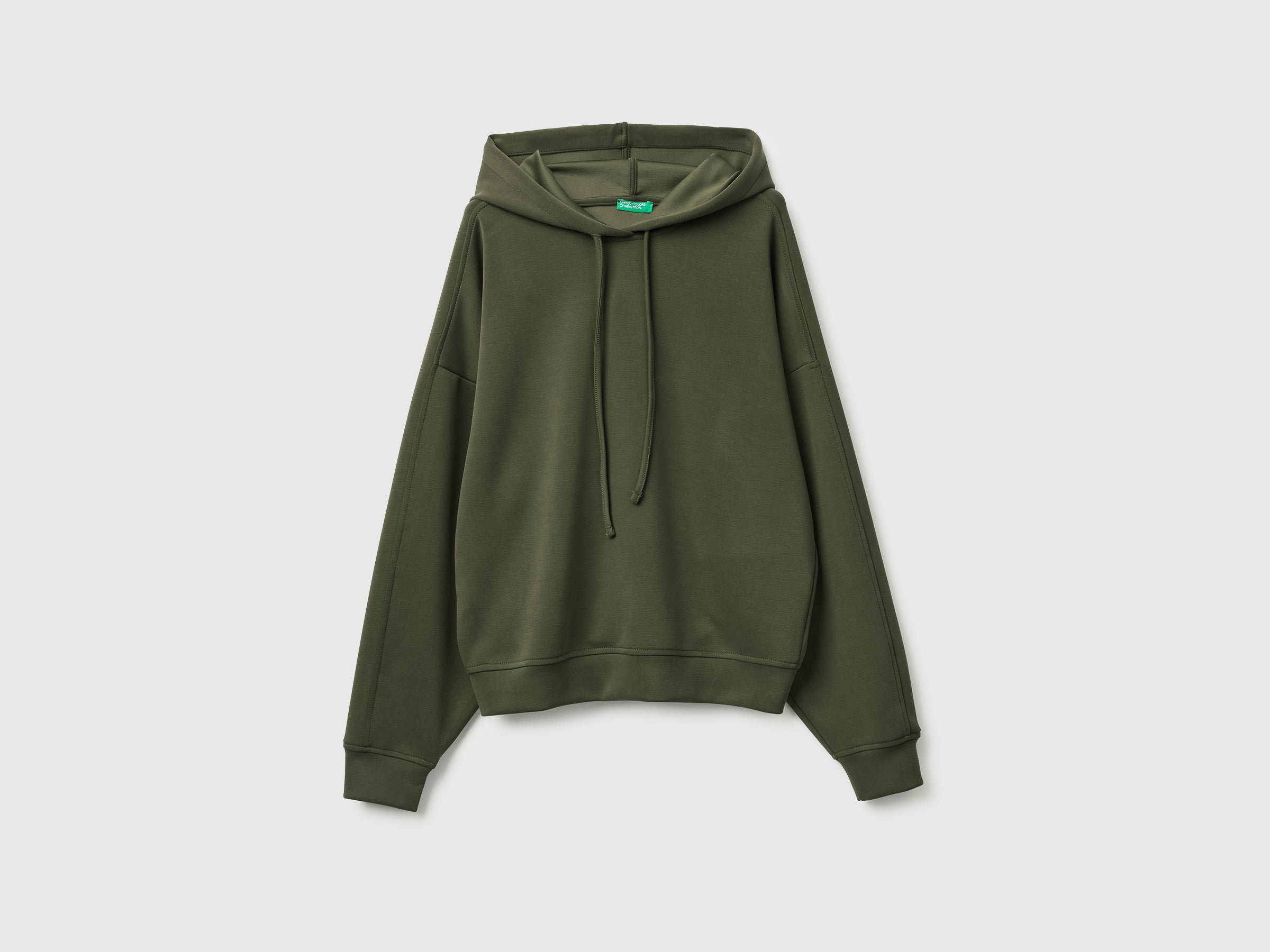 Sweat com capuz em mistura de viscose - ucb_image_FS