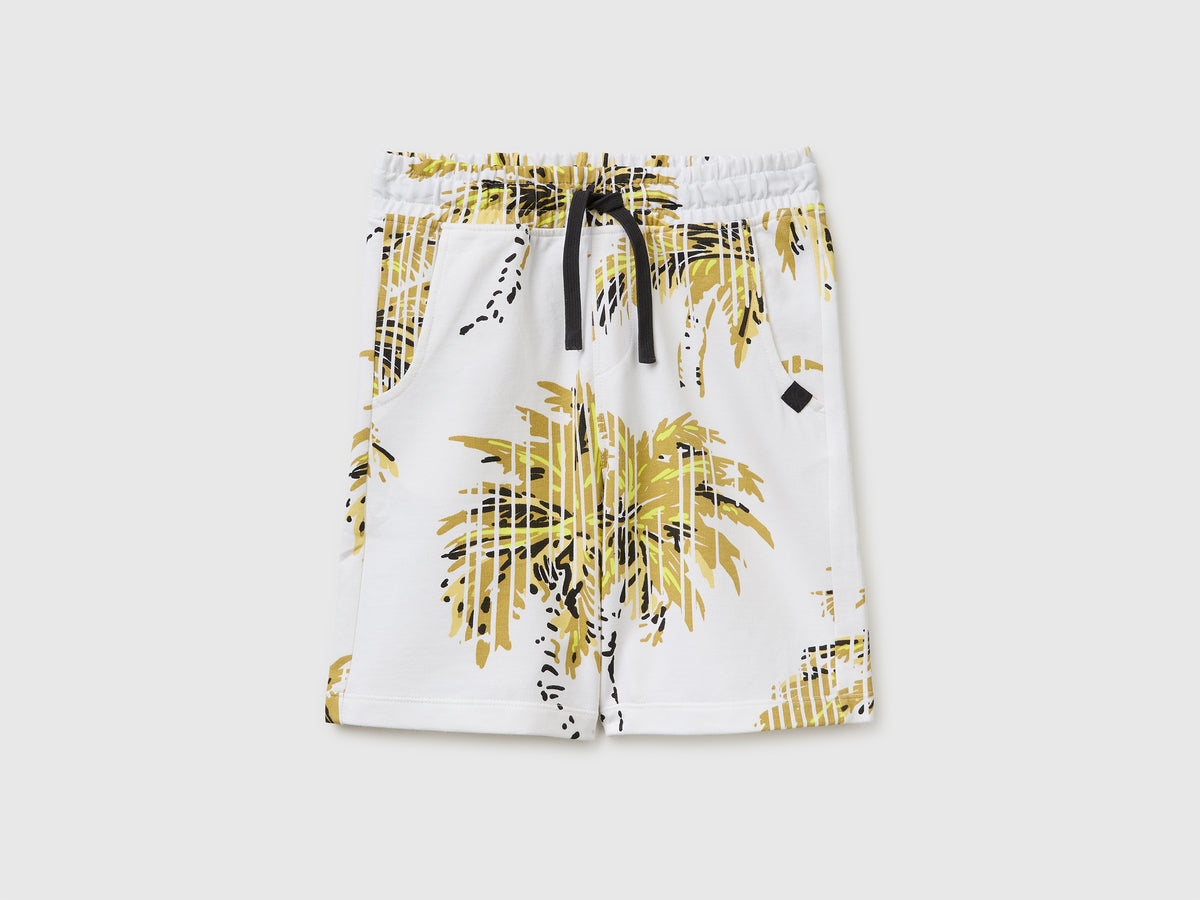 Printed sweatshirt Bermuda shorts - ucb_image_FS