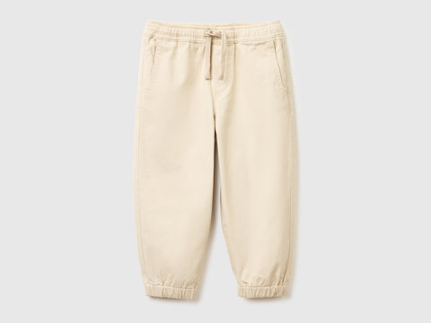 Stretch cotton joggers - ucb_image_FS