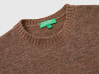 Camisola de gola redonda em mistura de alpaca - ucb_image_DS1
