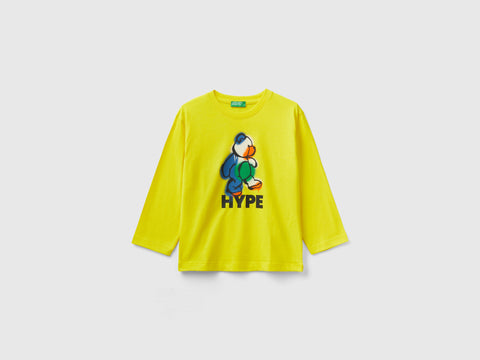 T-shirt de gola redonda com estampa - ucb_image_FS