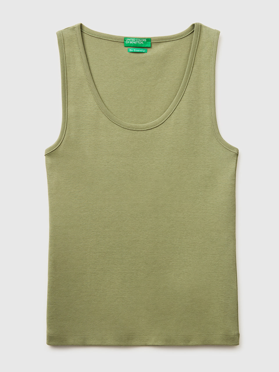 Slim fit ribbed tank top - ucb_image_FS