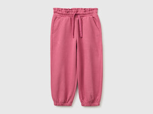 Pantalon de jogging en molleton de coton biologique