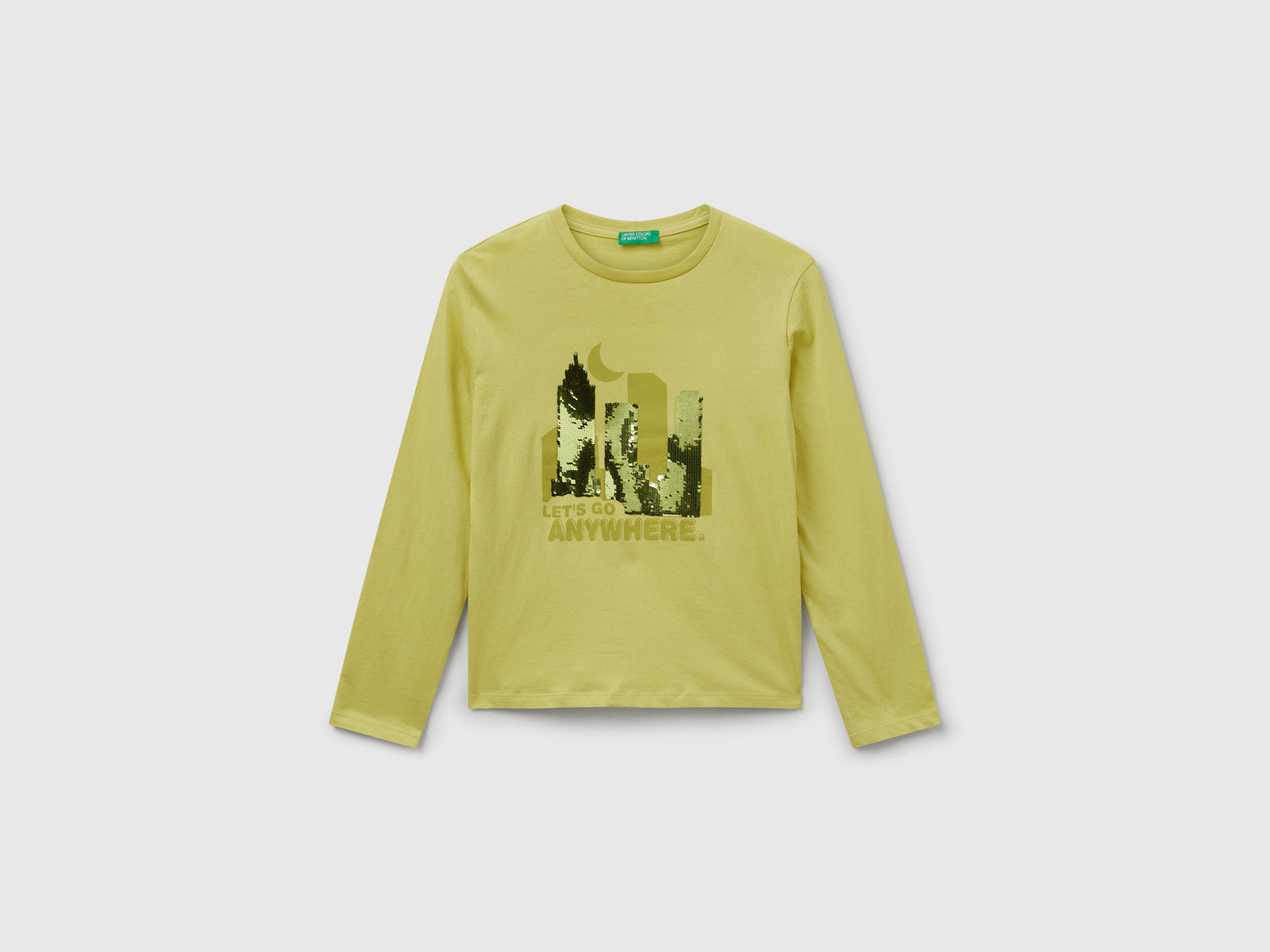T-shirt com lantejoulas em algodão - ucb_image_FS