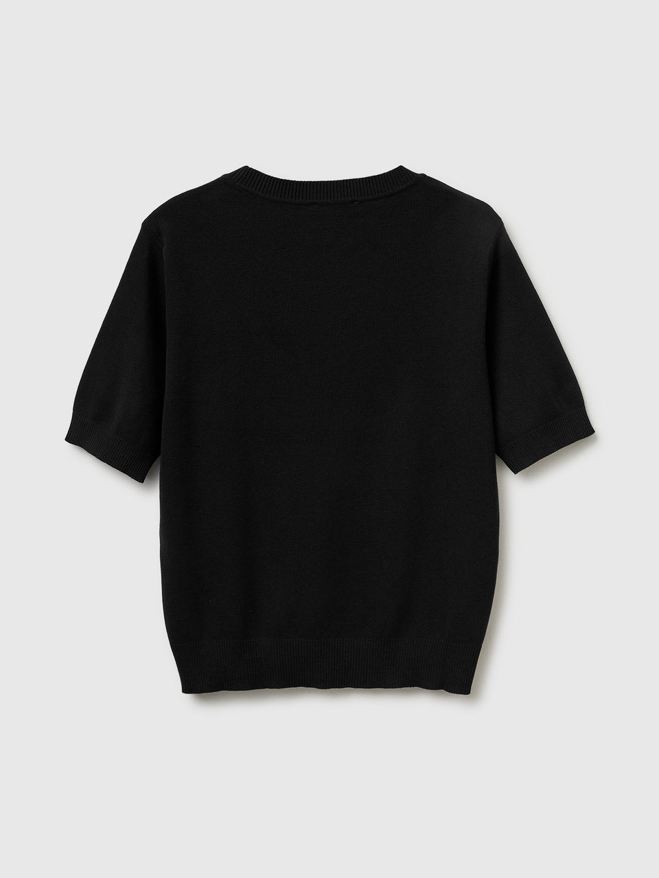 Black short sleeve sweater - ucb_image_BS