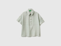 100% linen short-sleeved blouse - ucb_image_FS