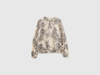 Camisola às flores em mistura de mohair e lã - ucb_image_BS