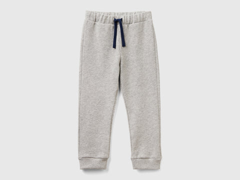 Cotton trousers with logo - ucb_image_FS