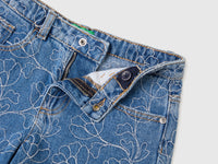 Embroidered denim shorts - ucb_image_DS1