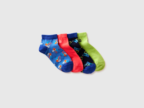 Four patterned short socks - ucb_image_FS