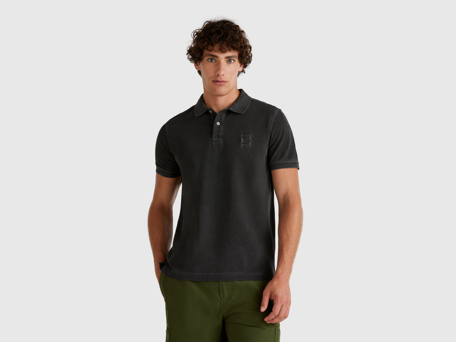 Polo cinza-escuro regular fit - ucb_image_F