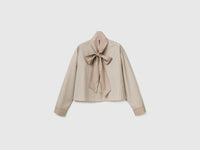 Striped crop shirt with bow - ucb_image_FS