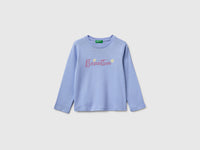 T-shirt in organic cotton with glittery logo - ucb_image_FS