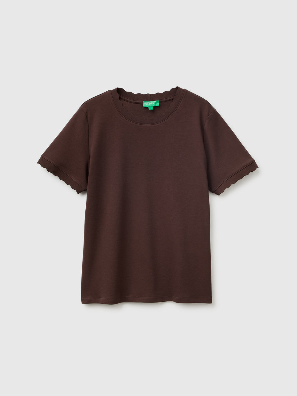 T-shirt de gola redonda 100% algodão - ucb_image_FS