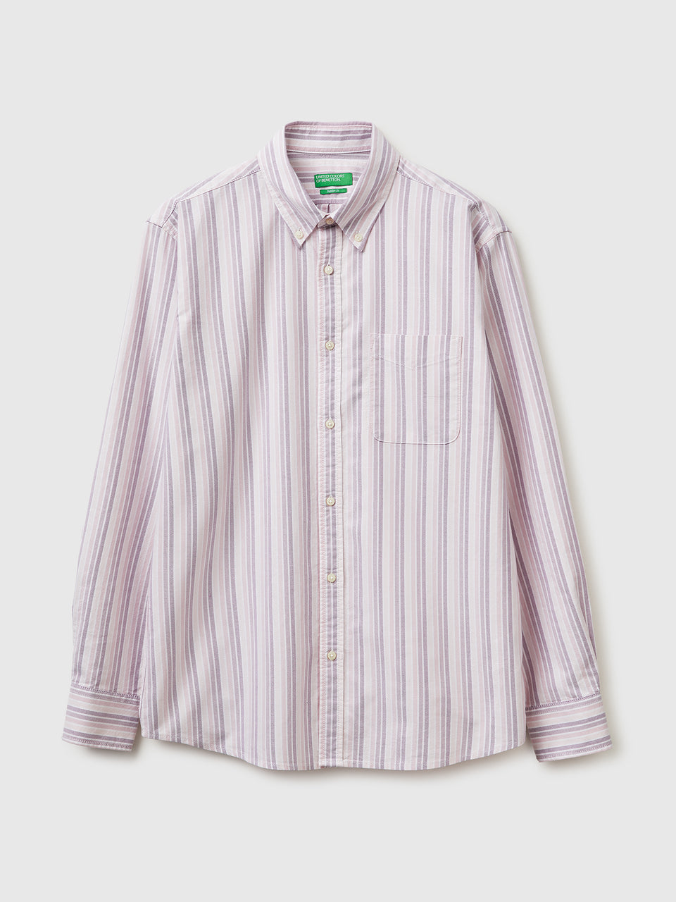 Red striped button-down shirt - ucb_image_FS