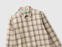 Camisa com bolso pequeno em lyocell e algodão - ucb_image_FY