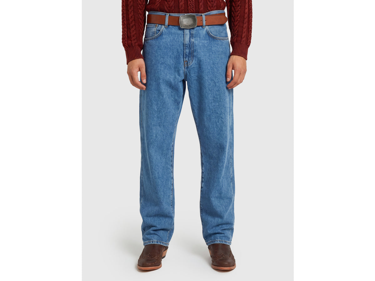 Jeans bootcut lavagem azul médio - ucb_image_F
