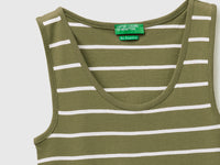 Striped tank top in pure cotton - ucb_image_DS1