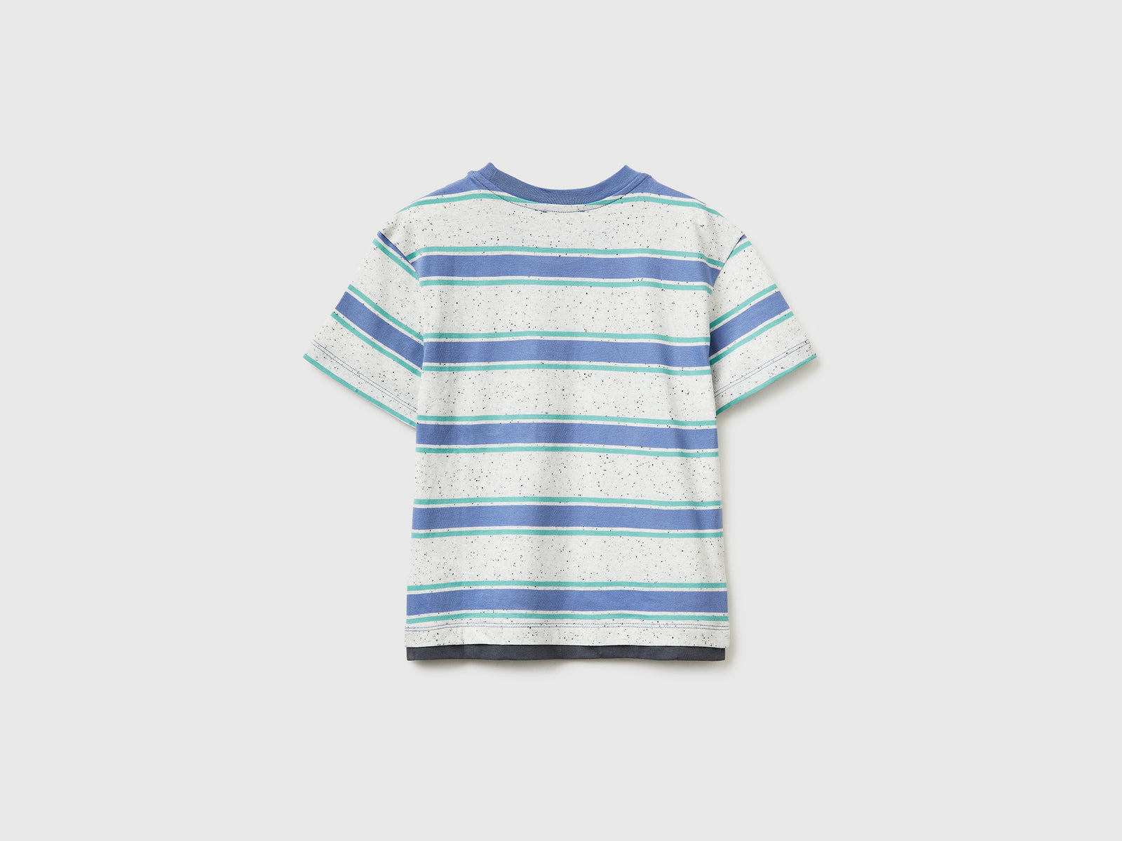 Striped T-shirt with patch - ucb_image_BS