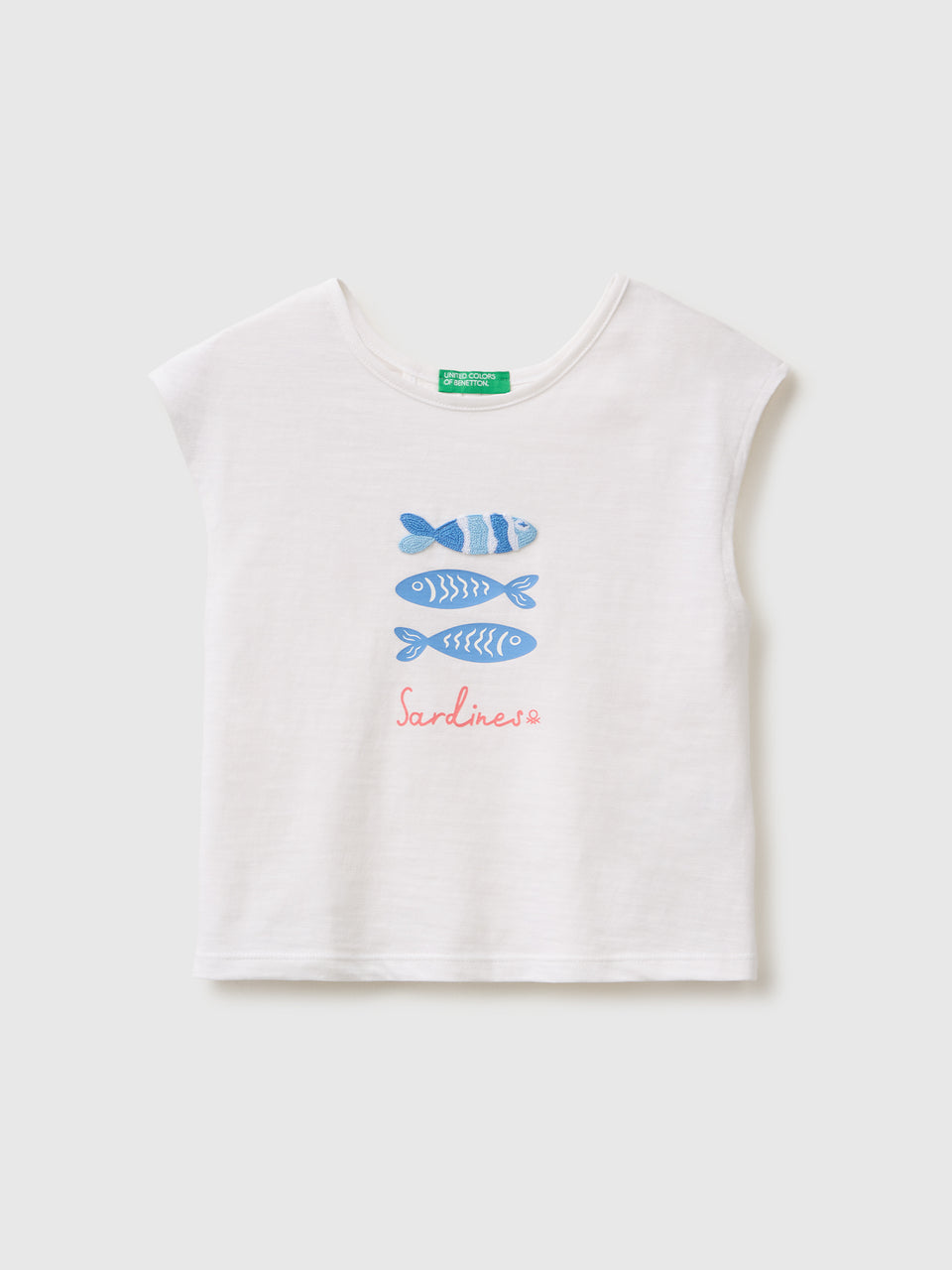T-shirt with print and applications - ucb_image_FS