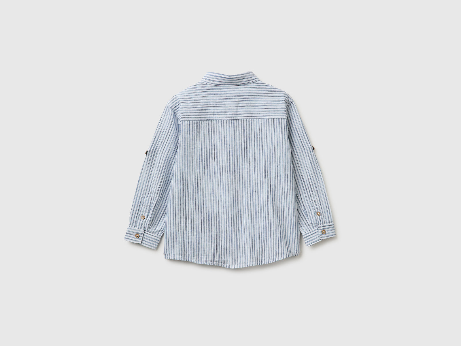 Striped linen blend shirt - ucb_image_BS
