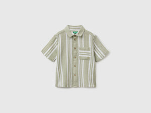 Chemise rayée oversize