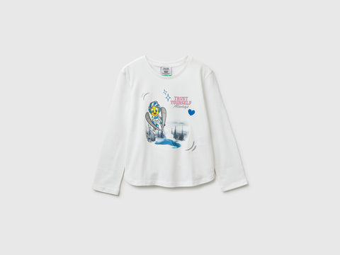 Looney Tunes x Olympic Collection cream t-shirt - ucb_image_FS