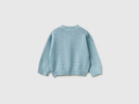Organic cotton crew neck cardigan - ucb_image_BS