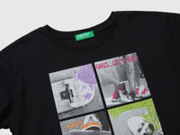 T-shirt com estampado fotografico e glitter - ucb_image_DS1