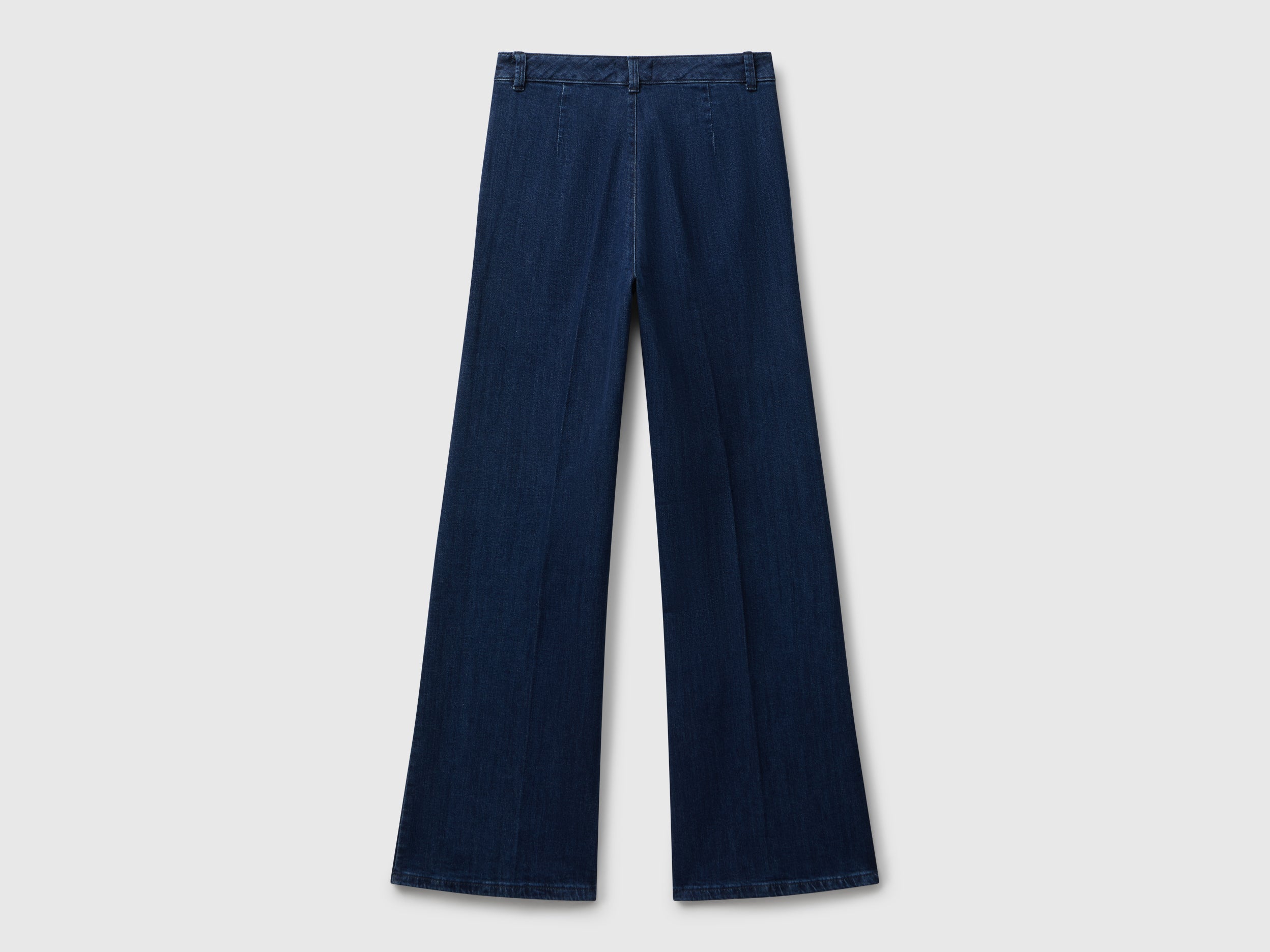 Jeans flare com fecho de correr - ucb_image_BS