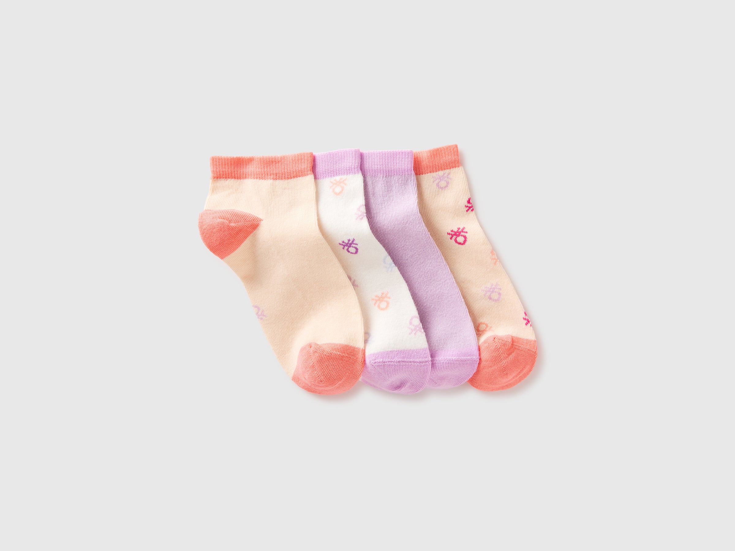 Four patterned short socks - ucb_image_FS