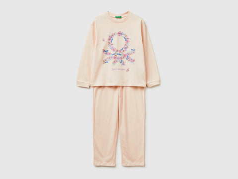 Soft pyjamas with logo print - ucb_image_FS
