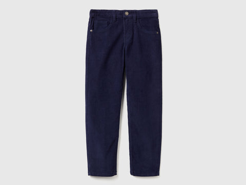 Calças slim fit em veludo stretch - ucb_image_FS