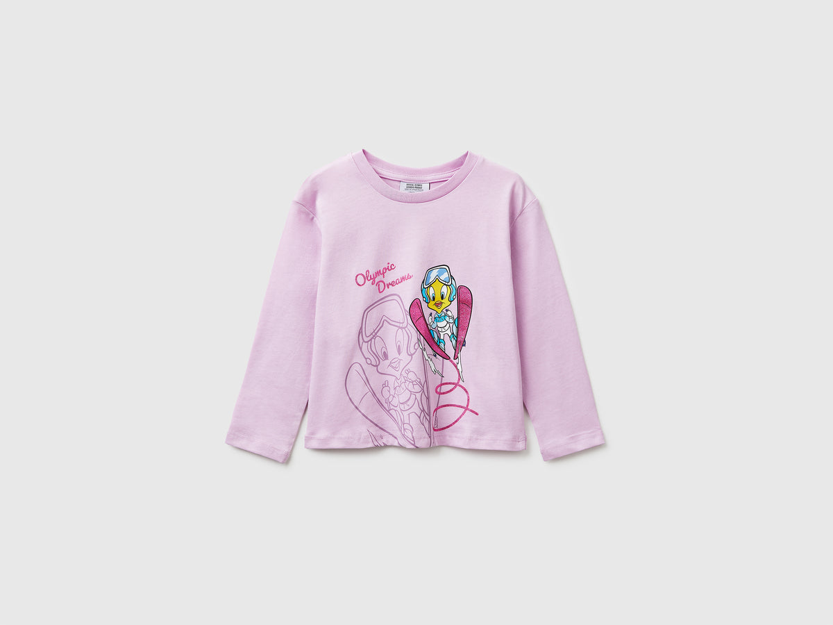 T-shirt lilás Looney Tunes x Olympic Collection - ucb_image_FS