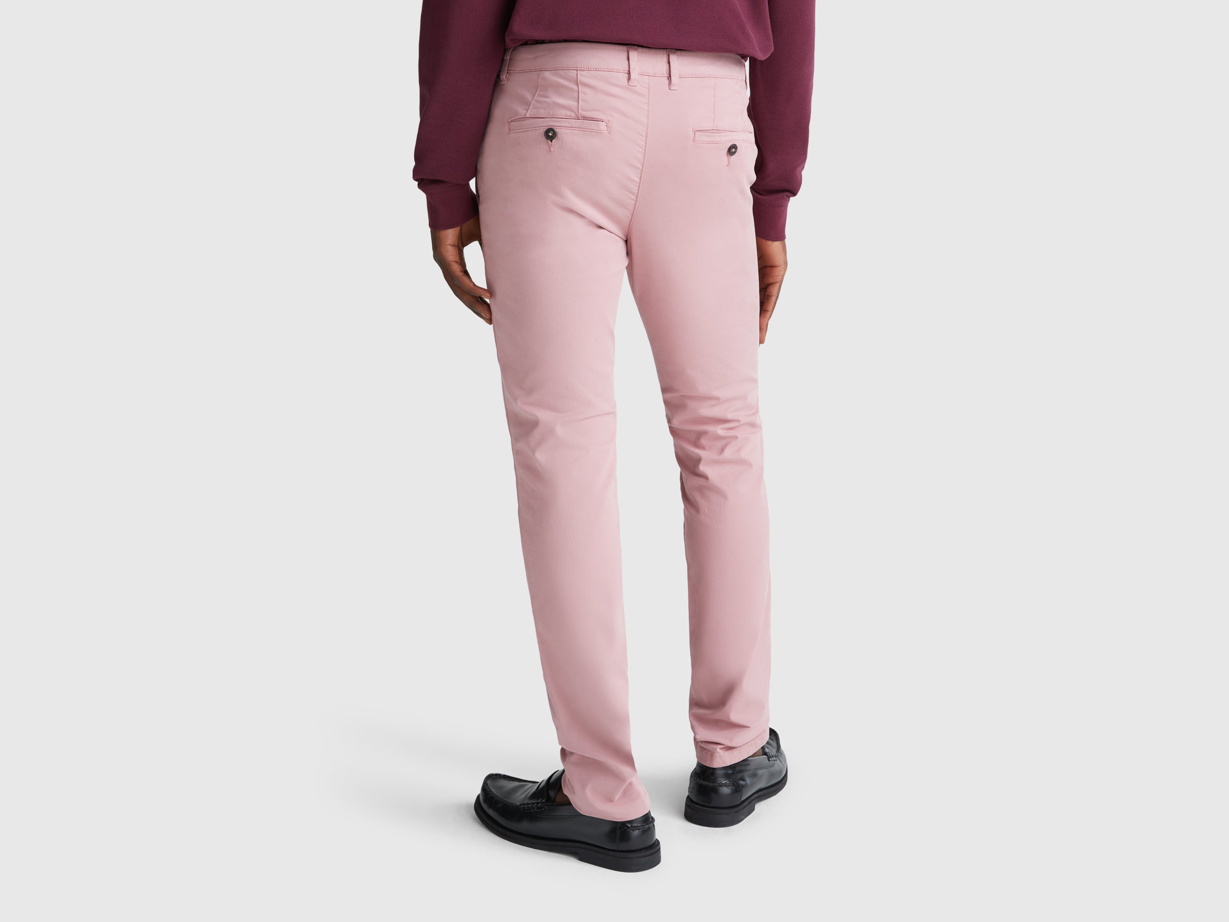 Chinos slim fit em algodão - ucb_image_B