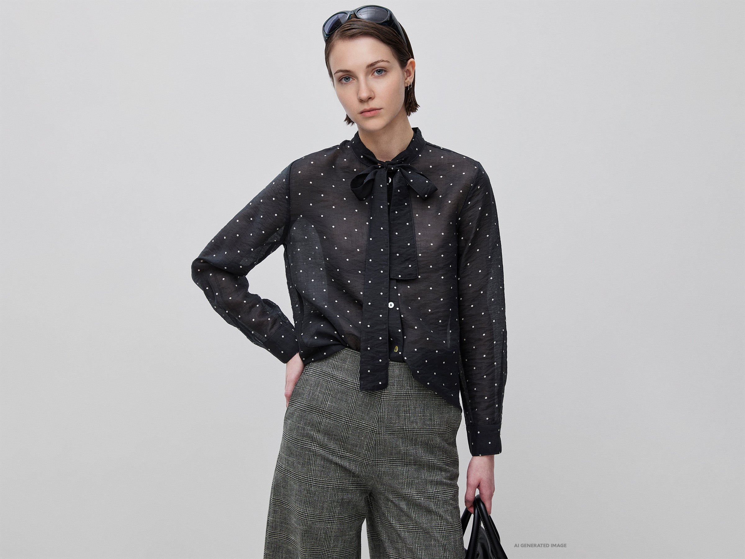 Camisa fluida com micro bolinhas - ucb_image_F
