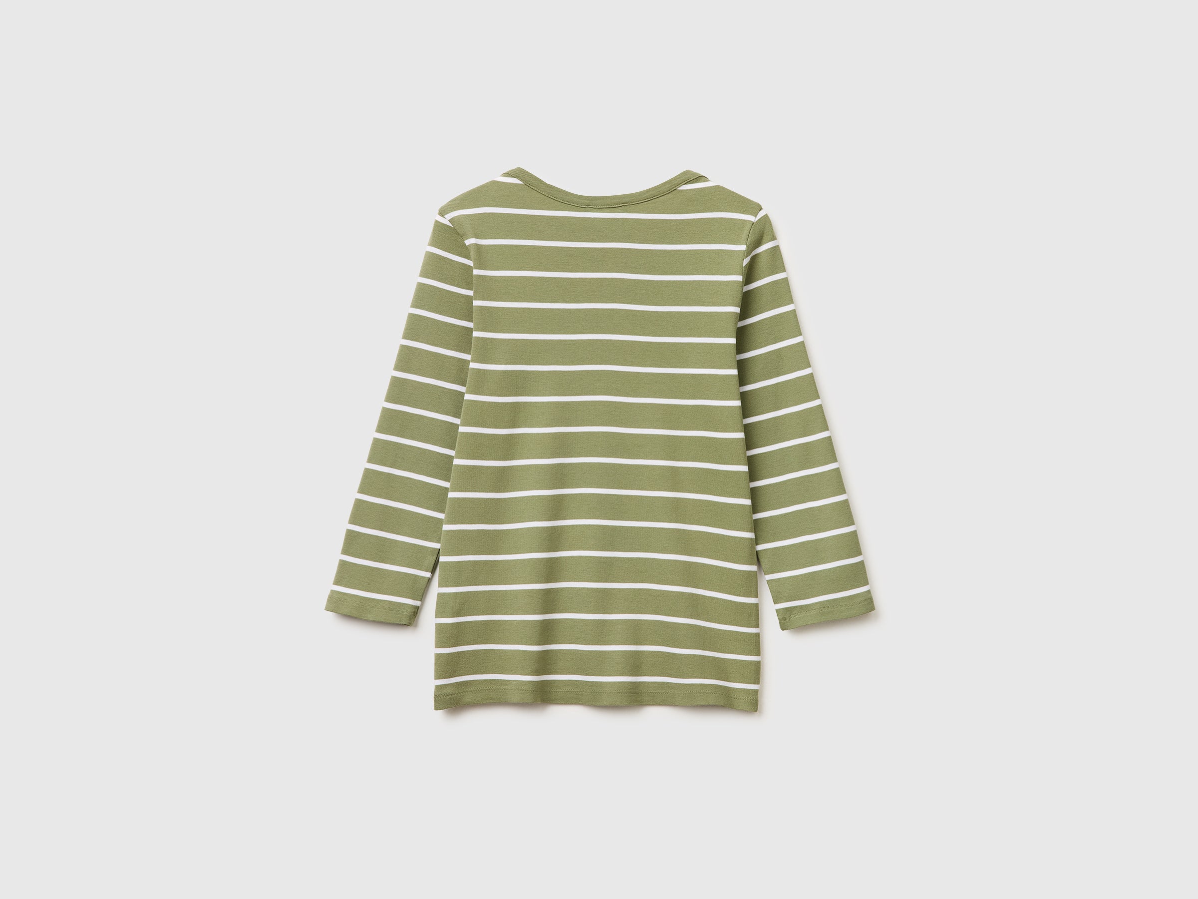 Striped t-shirt with boat neck - ucb_image_BS