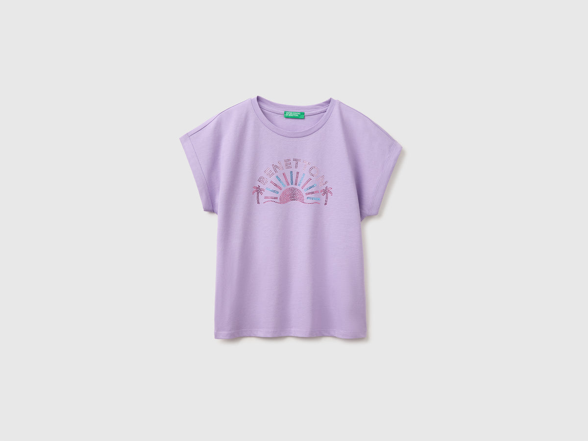 T-shirt with rhinestones - ucb_image_FS