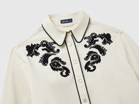 Camisa com bordados western em algodão stretch - ucb_image_DS1