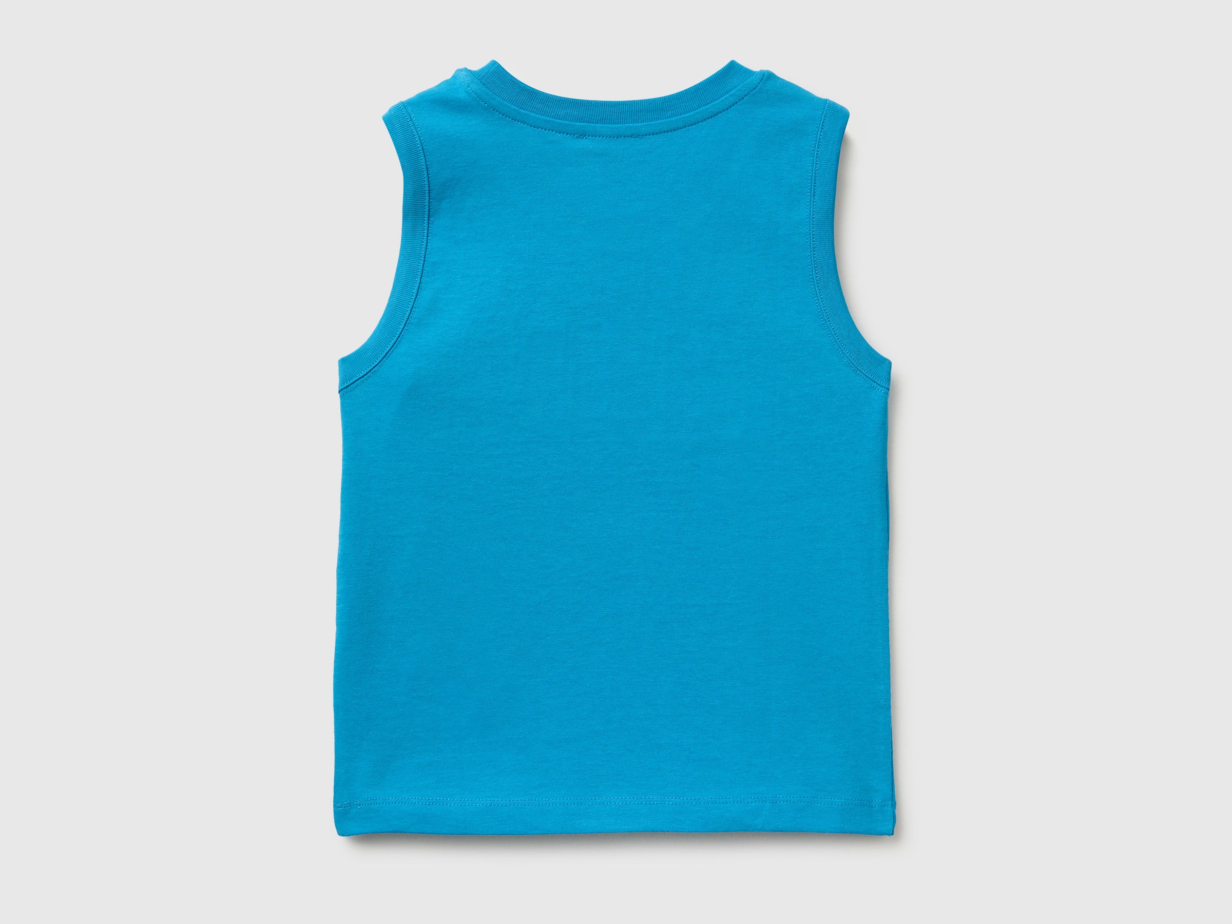 Organic cotton tank top with logo print - ucb_image_BS