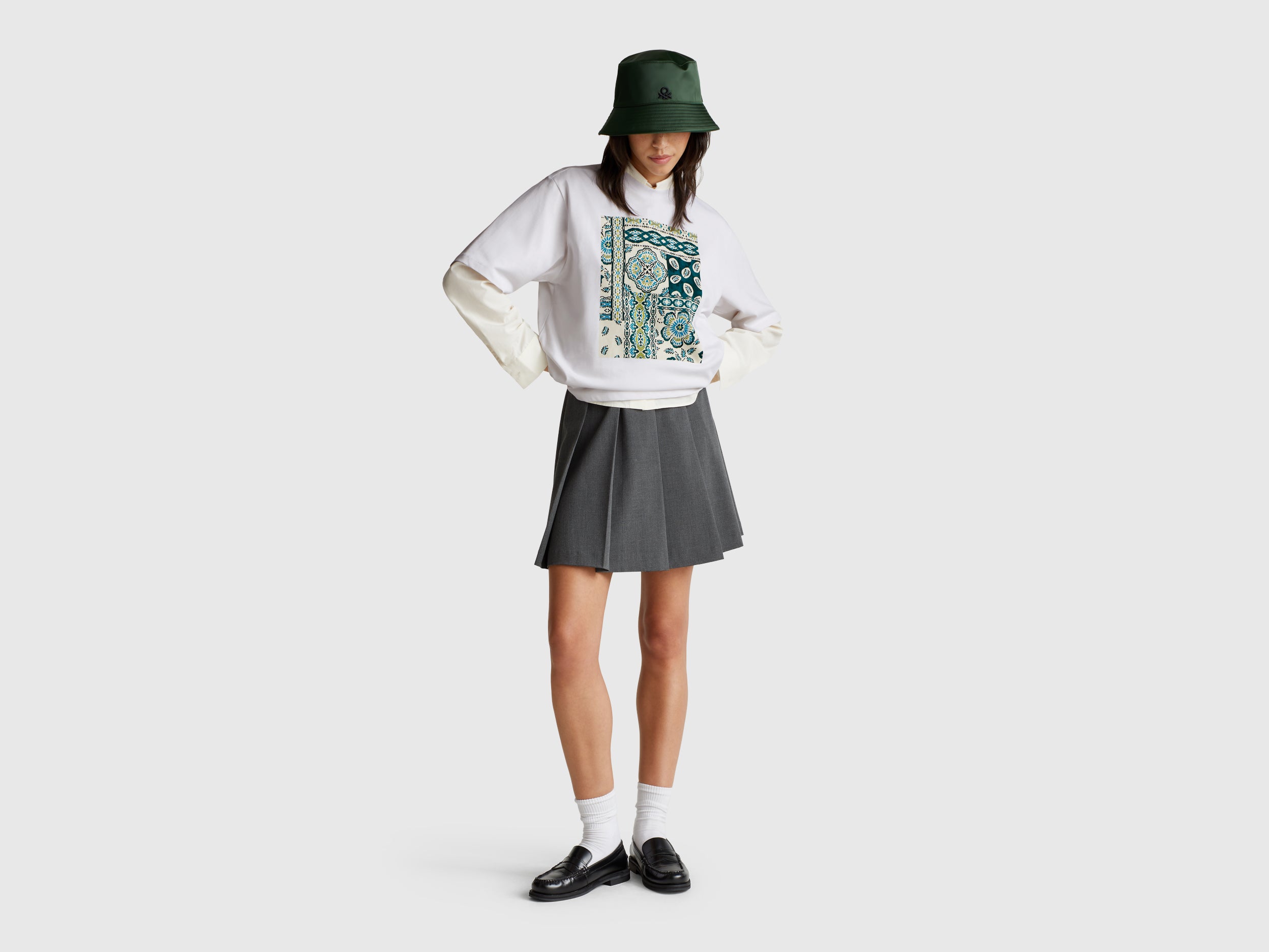 T-shirt com estampa bandana - ucb_image_FY